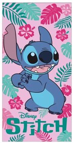 Disney Lilo és Stitch, A csillagkutya fürdőlepedő, strand törölköző 70x140cm (Fast Dry)