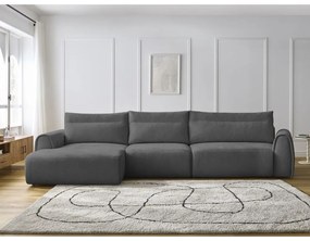 Szürke sarokkanapé Aden – Bobochic Paris