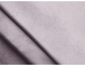 Levendula színű kárpitozott franciaágy ágyráccsal 140x200 cm Akela – Makamii