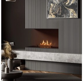 Planika Senso Fireplace BEV- Beépített BIO kandalló 56,2x75 cm 2,5kW+ távirányítás