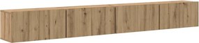 vidaXL TV szekrény garnitúra 4 pcs Artisan tölgy 60 x 30 x 30 cm