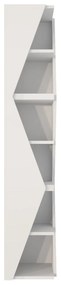 könyvespolc Arrow - White