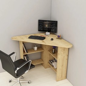Íróasztal Corner - Sapphire Oak