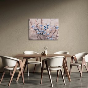 Bogyók egy bokor képe (70x50 cm)