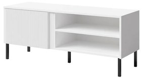 TV asztal/szekrény Munkki 7 (fehér + fekete). 1087330