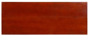 Klasszikus barna tömör mahagónifa tálalóasztal 90 x 30 x 75 cm