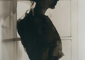 Poszter 84x59,5cm Félárnyék Vázlat