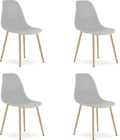 2 db világosszürke szék szett OSAKA