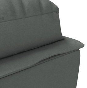 sötétszürke szövet masszírozó dívány párnával