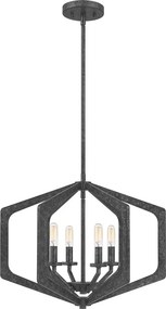 Quoizel klasszikus függeszték vanguard fekete elsqz-vanguard-4p-ok