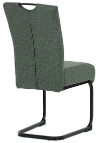 Étkezőszék zöld szövetkárpittal. DCL-E2008 GRN2