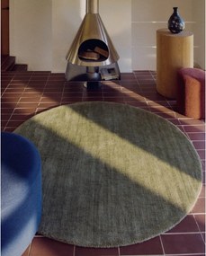 Zöld kerek szőnyeg ø 200 cm Empuries – Kave Home