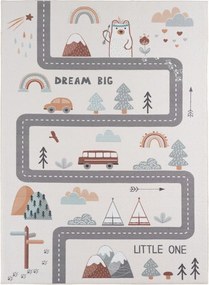 Krémszínű mosható gyerek szőnyeg 120x170 cm Coco 1134 – Ayyildiz Carpets