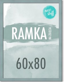 Képkeret 60x80 Képkeret 80x60 Képkeret poszter Szürke-kék