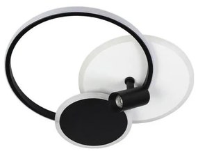 LED Dimmelhető lámpa LED/65W/230V 3000-6500K fehér/fekete + távirányítás