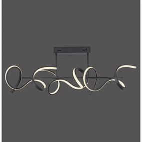 Leuchten Direkt 19032-18 - LED Szabályozható csillár rúdon CURLS 3xLED/25,8W/230V