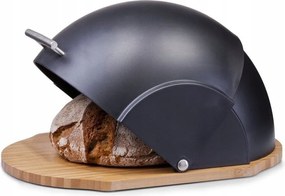 Kenyértartó Fekete Matt Modern Bambusz Zeller