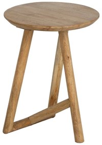 Mangófa kerek tárolóasztal ø 40 cm Mao – Ixia