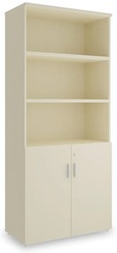 SimpleOffice magas szekrĂ©ny 80 x 40 x 180 cm, nyĂr