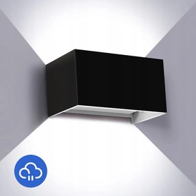 Homlokzati fali lámpa Led fali lámpa IP65 kültéri kerti Felső Alsó 24W