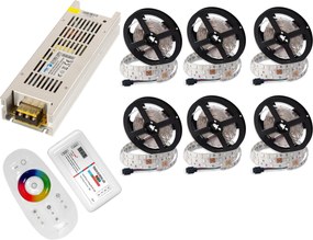 Led szalag Szett 5050 30m 150RGB+FEHÉR Távirányító Érintőképernyős