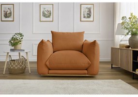 Narancssárga fotel Ernest – Bobochic Paris