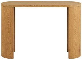Bibione konzolasztal natúr, 38x114x75 cm