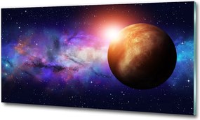 Fotótapéta üvegfalra Naprendszer 125x50