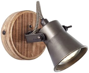 Brilliant - Fali spotlámpa SEED 1xGU10/5W/230V fekete/barna