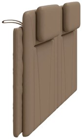 cappuccino színű műbőr fejtámla párna 180 cm