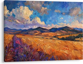 Kép - Olajfestmény tájkép (70x50 cm)
