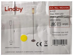 Lindby Lindby - LED RGB Dimmelhető állólámpa FELICE 1xE27/10W/230V Wi-Fi LW0081