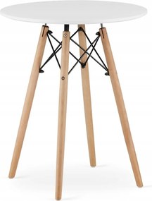 Kerek asztal fehér 60 cm