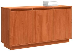 Széf Barna 111 x 34 x 60 cm Tömör fenyőfa