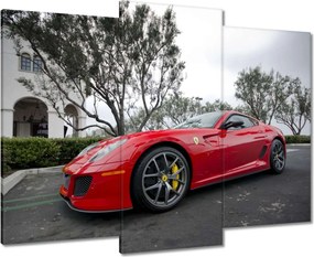 Vászonkép 90x70 Vörös Ferarri