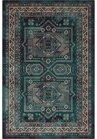 Petróleumkék gyapjú szőnyeg 160x240 cm Mia – Agnella