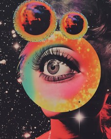 Poszter 40x50cm Szem az űrben