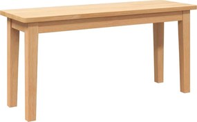 vidaXL tömörfa gumiból pad 90 cm
