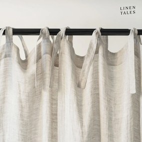 Krémszínű átlátszó függöny 130x300 cm Daytime – Linen Tales