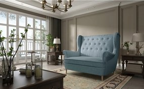 Kék kanapé 150 cm Aros – ELTAP