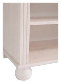 Fehér borovi fenyő könyvespolc 70x181 cm Ella – Støraa