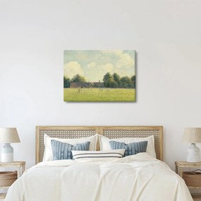 Kép - Camille Pissarro, Hampton Court Green, reprodukciók (70x50 cm)