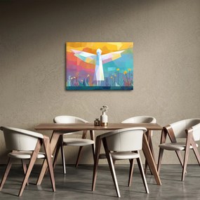 Kép - Virágok őrzője (70x50 cm)