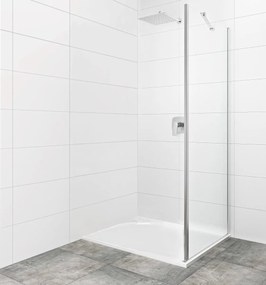 Oldalsó paraván a zuhanyajtóhoz 87,5 cm SAT Walk-In Xmotion SIKOWIXMSTENA90