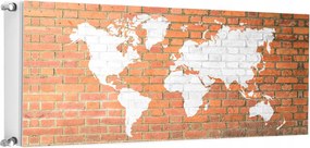 Mágneses Radiátorszőnyeg 140x60 Térkép Fotótapéta