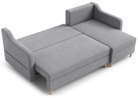 Sarokkanapé Lou (J) (szürkésfekete). 1065650