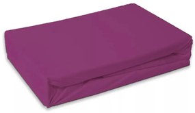 Lila Purple Orchid frottír gumis lepedő 180x200 cm