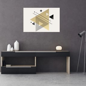 Kép - Geometriai formák N⁰4 (90x60 cm)