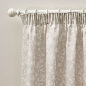 Bézs függöny szett 2 db-os 168x229 cm Brooke Floral – Catherine Lansfield