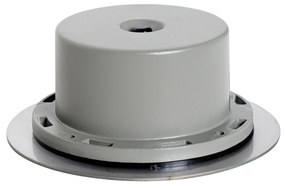 Modern talajszpot acélból, LED-del, IP65, napelemes - Terry